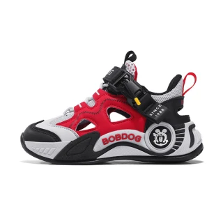 BOBDOG Kids Sport Casual Sneakers with Adjustable Buckle