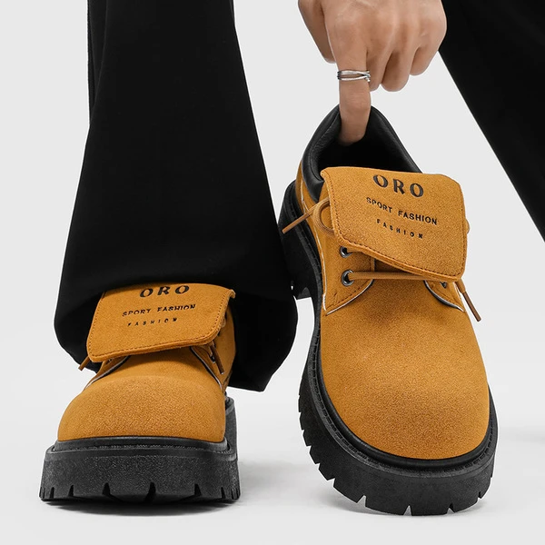 ORO Men's Premium Suede Casual Boots