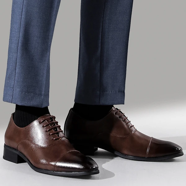 Men's Premium Leather Oxford Formal Shoes