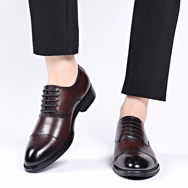 Men's Classic Leather Oxford Formal Shoes