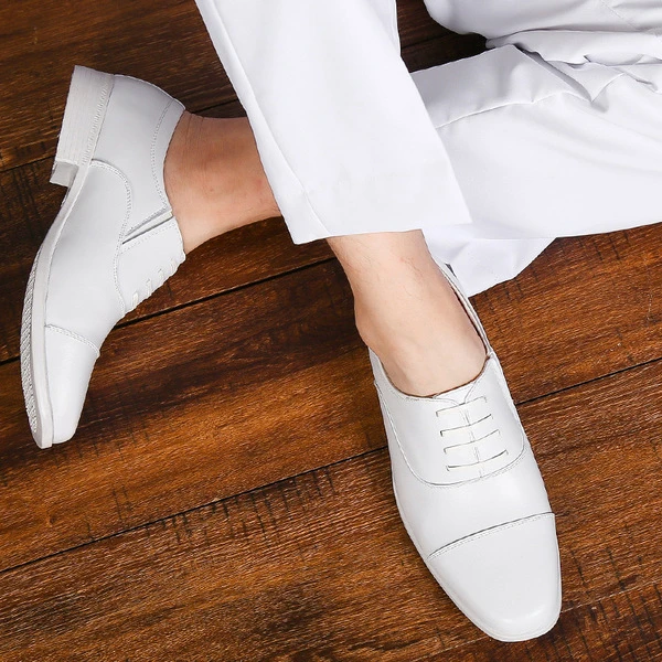 Men's Premium White Oxford Formal Shoes