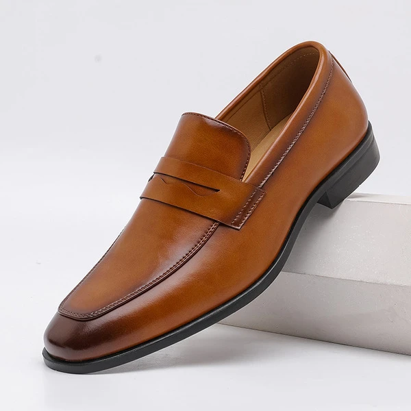 Premium Genuine Leather Penny Loafers