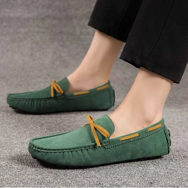 Premium Suede Leather Driving Loafers for Men