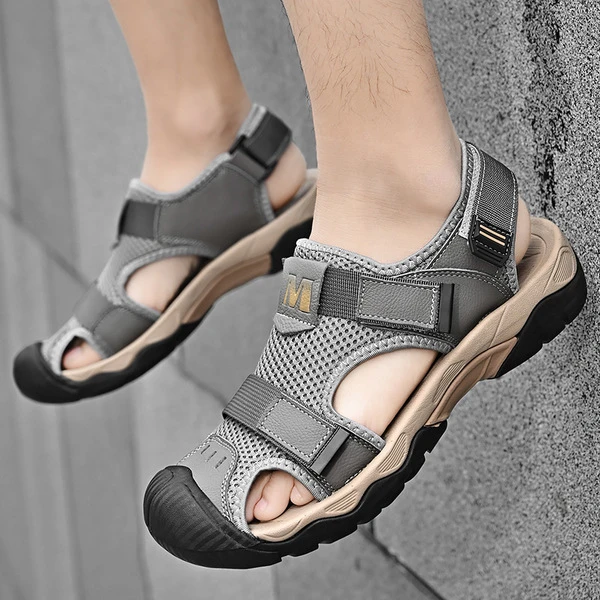 Men's Outdoor Closed-Toe Hiking Sandals
