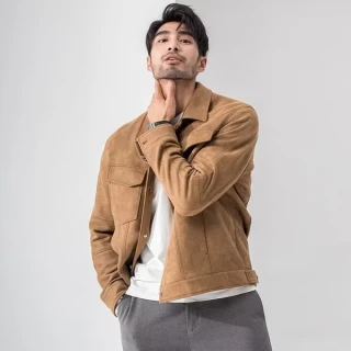 Men’s Premium Suede Casual Jacket