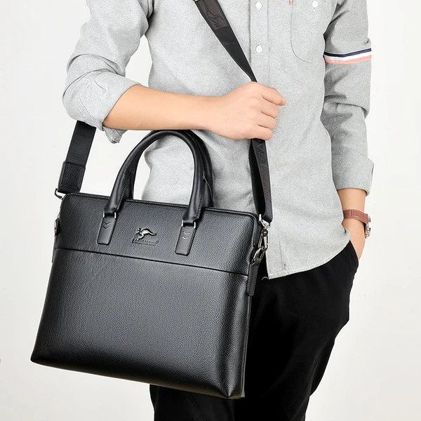 Premium Leather Laptop & Business Briefcase
