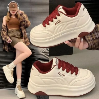 Women’s Premium Casual Lace-Up Sneakers