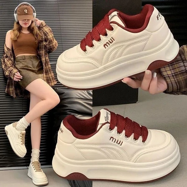 Women’s Premium Casual Lace-Up Sneakers