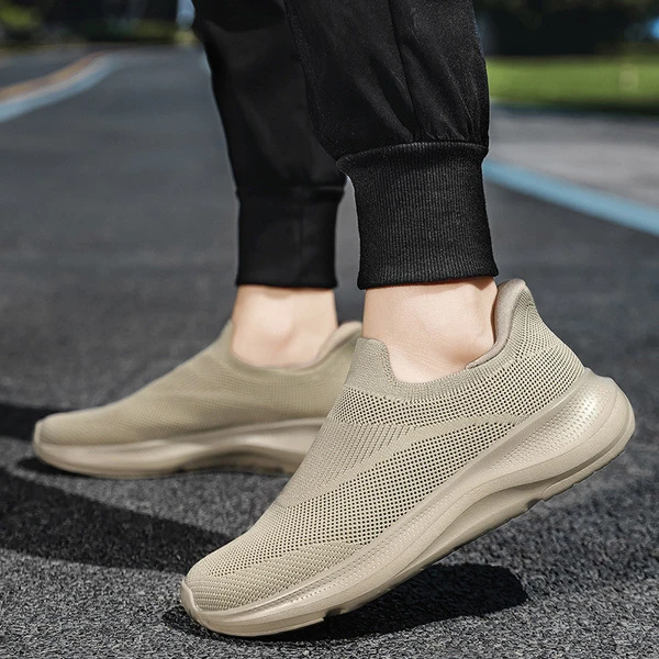 Premium Slip-On Mesh Walking Shoes