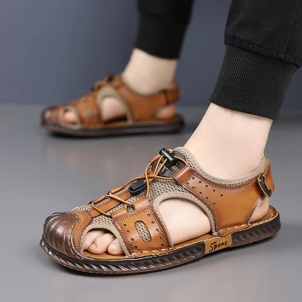 ActivePro Premium Leather Sport Sandals