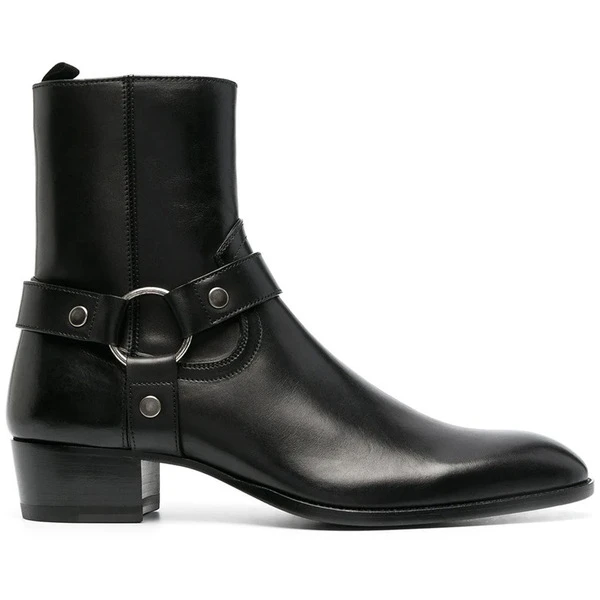 Windsor Premium Black Suede Ankle Boots – Imported Men's Collection