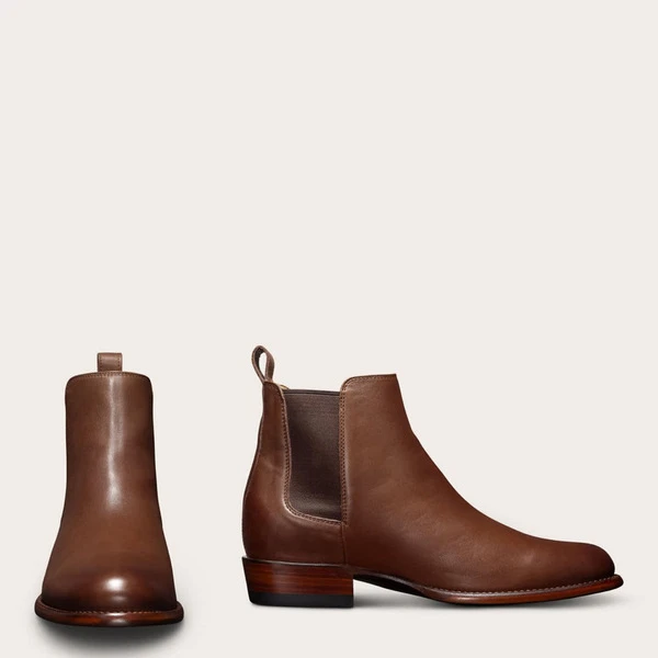 Premium Brown Suede Chelsea Boots for Men