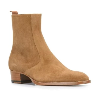 Handmade Factory Men’s Wedge 4cm Ankle Boots