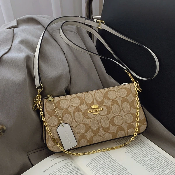 Coach Signature Chain Shoulder Bag