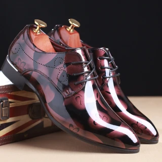 premium glossy Oxford shoes