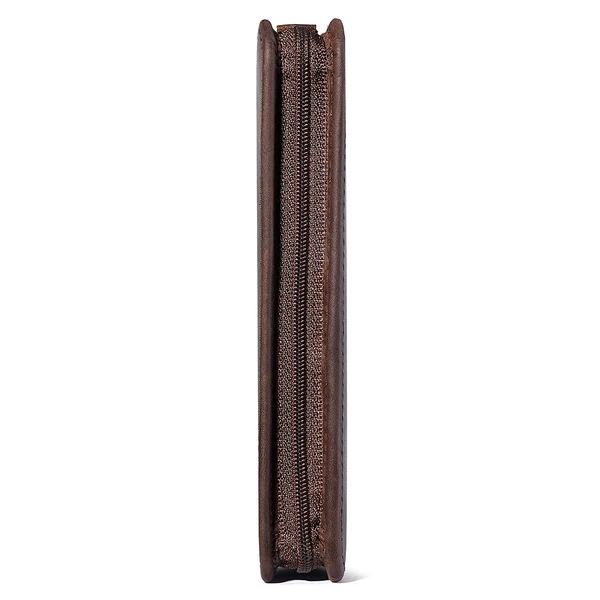 Imported Handcrafted Crazy Horse Genuine Leather Fountain Pen Case & Travel Organizer